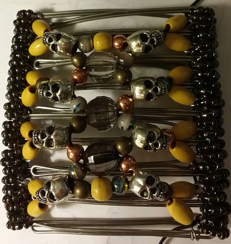 9 tooth SKULL COMB, custom made