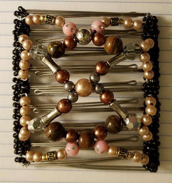 9 tooth - neutrals and pink