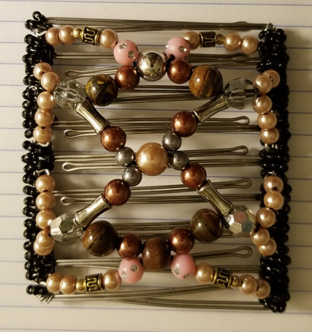 9 tooth - neutrals and pink